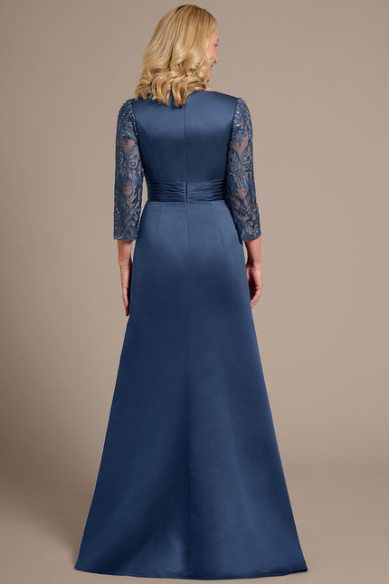 Robe Chic Élégance Marine - gallery 5