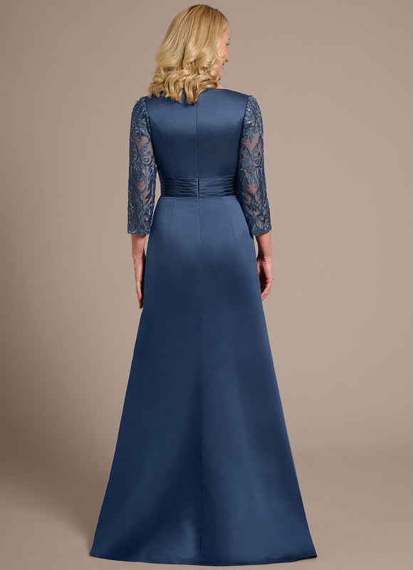 Robe Chic Élégance Marine - gallery 5