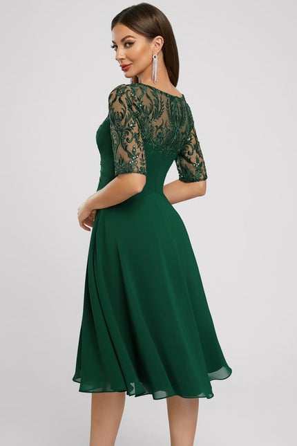 Robe Chic Cocktail Élégante - gallery 1