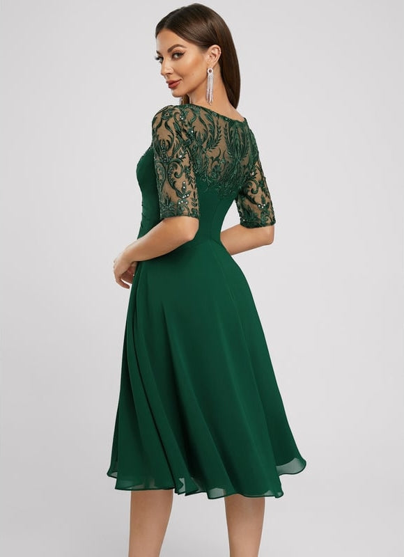 Robe Chic Cocktail Élégante - gallery 1