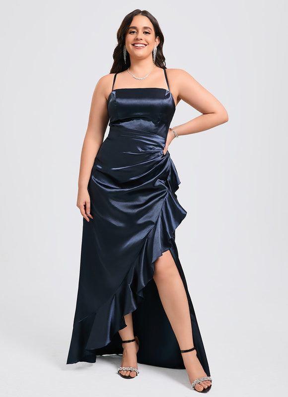 Robe Chic Drapé Satiné Sophistiqué - gallery 8