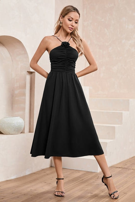 Robe Chic Midi Ajustée - gallery 6