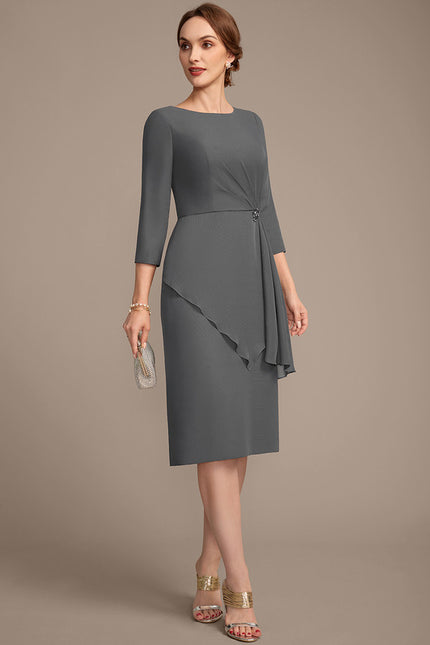 Robe Chic Bleu Élégant - gallery 5