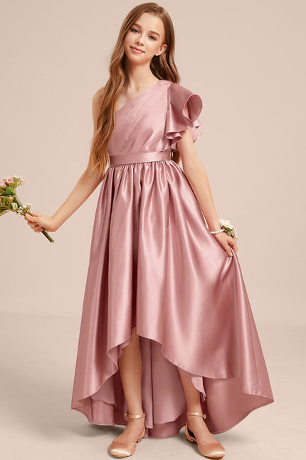 Robe Chic Satin Lilas - gallery 3