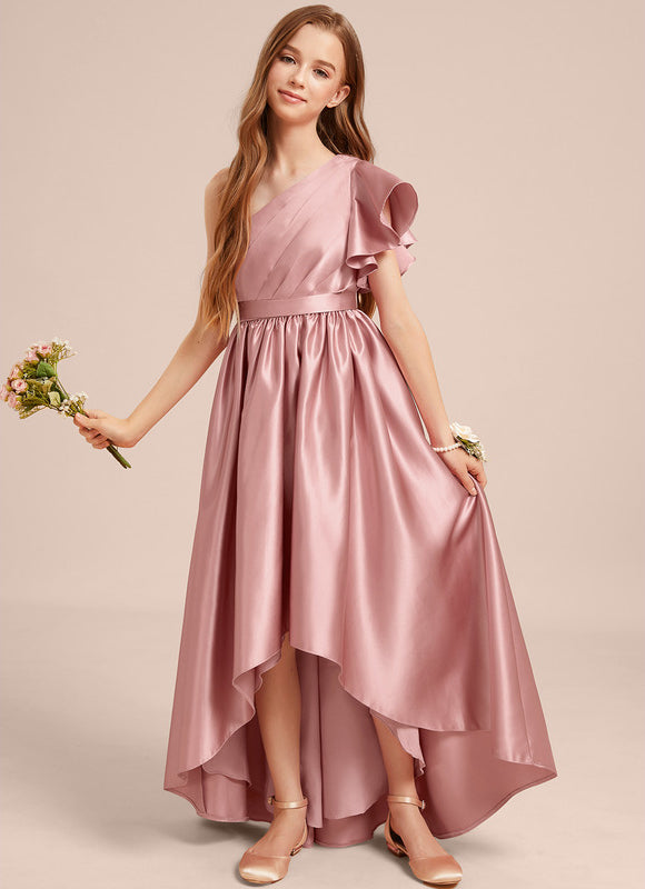 Robe Chic Satin Lilas - gallery 3