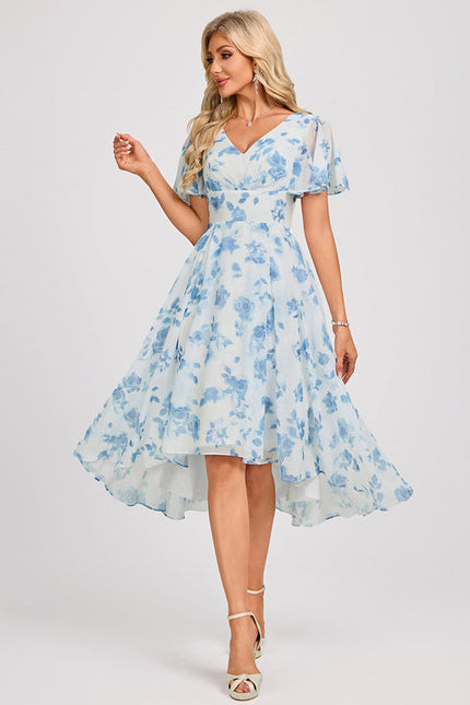 Robe Chic Fluide Bleu Nuit - gallery 2