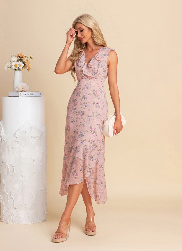 Robe Chic Flottante Fleurie - gallery 2
