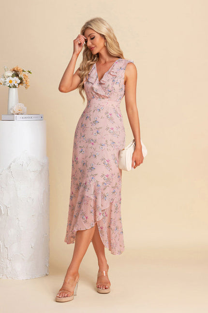 Robe Chic Flottante Fleurie - gallery 2