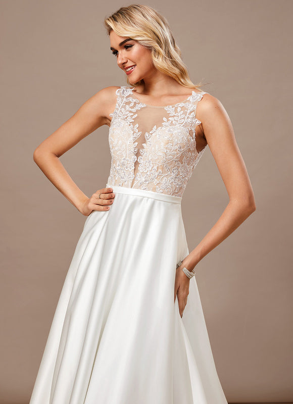 Robe Chic Satinée Fleurie - gallery 6