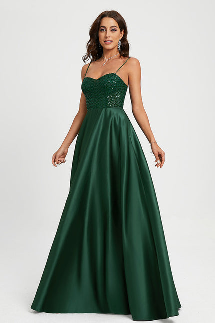 Robe Chic Satin Chic Longueur - gallery 3