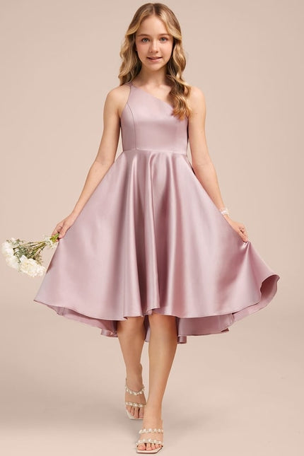 Robe Chic Satin Lilas