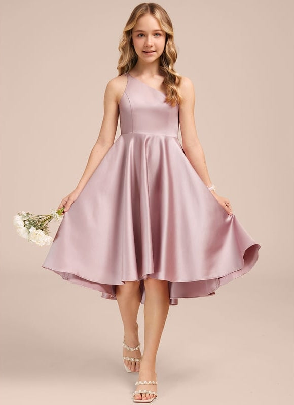 Robe Chic Satin Lilas