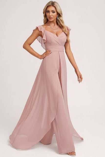 Robe Chic Mousseline Flottante - gallery 3