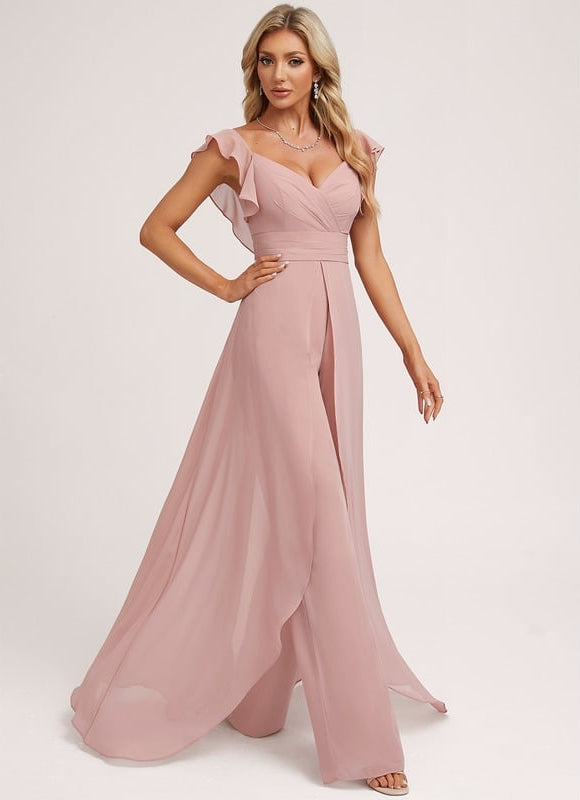 Robe Chic Mousseline Flottante - gallery 3