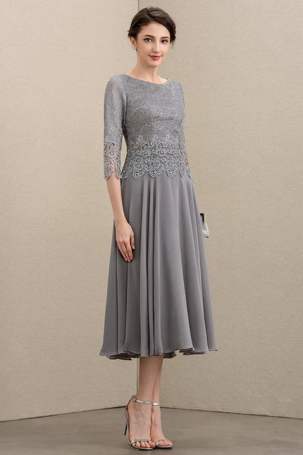 Robe Chic Flottante Mauve - gallery 3