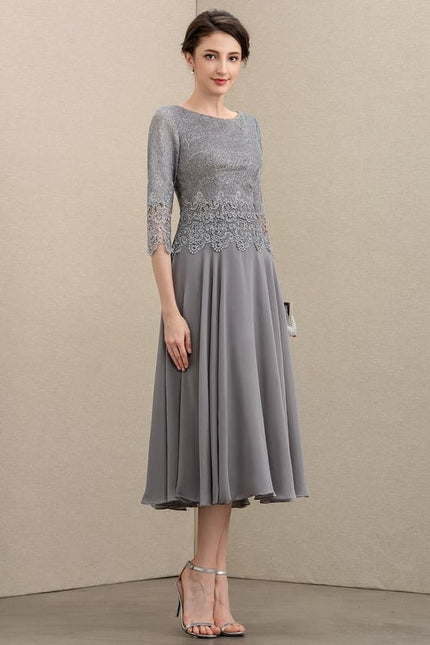 Robe Chic Flottante Mauve - gallery 3