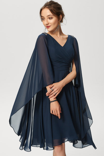 Robe Chic Voile Saphir