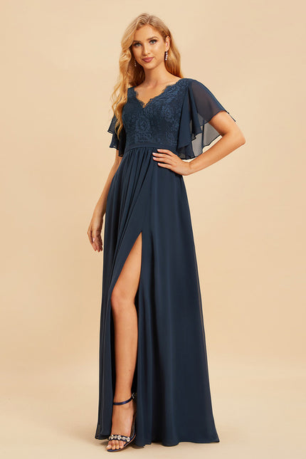 Robe Chic Élégance Rosée - gallery 3