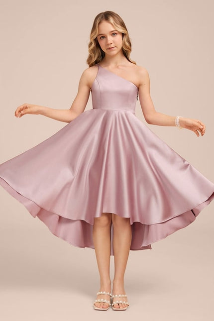Robe Chic Satin Lilas - gallery 4