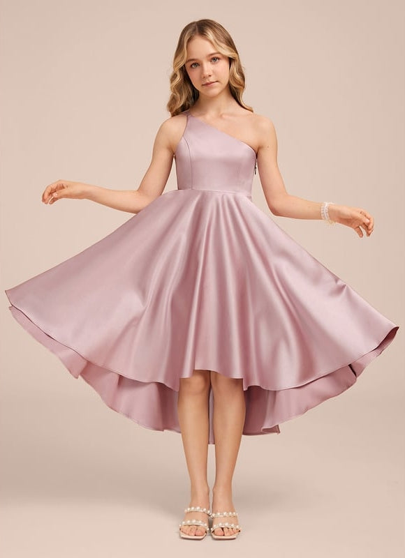 Robe Chic Satin Lilas - gallery 4