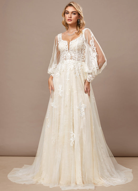 Robe Chic Éthérée Brodée - gallery 4