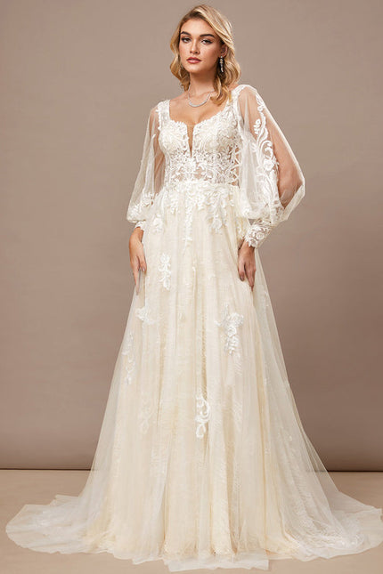 Robe Chic Éthérée Brodée - gallery 4