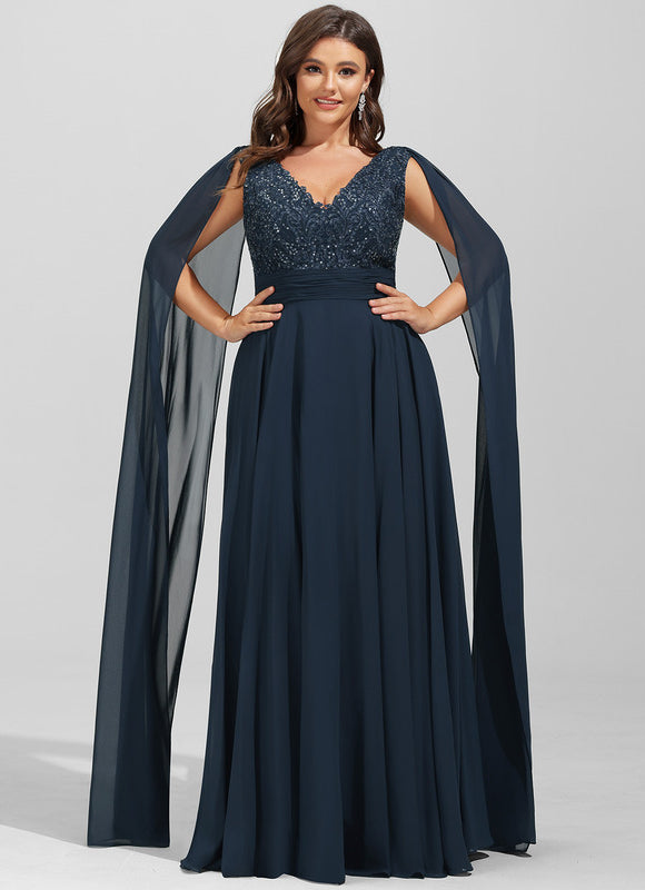 Robe Chic Longue Émeraude Élégante - gallery 7