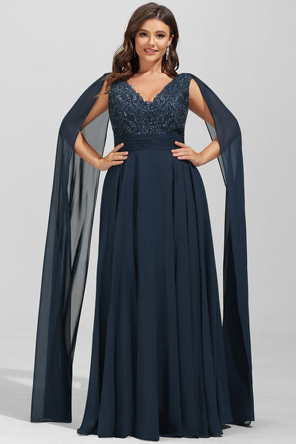 Robe Chic Longue Émeraude Élégante - gallery 7