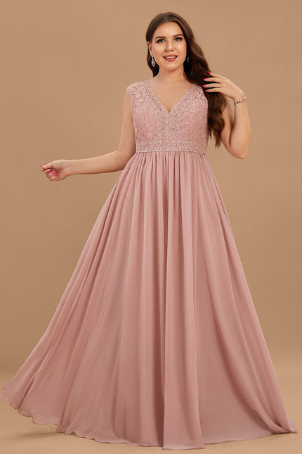 Robe Chic Élégance Rosée - gallery 6