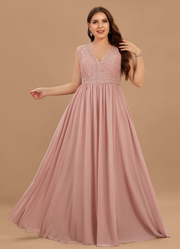 Robe Chic Élégance Rosée - gallery 6
