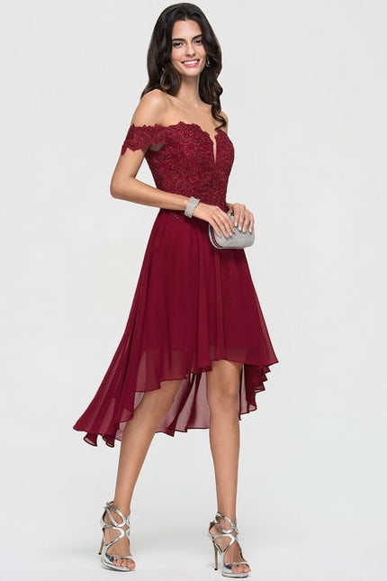 Robe Chic Élégance Rubis Aérienne - gallery 3