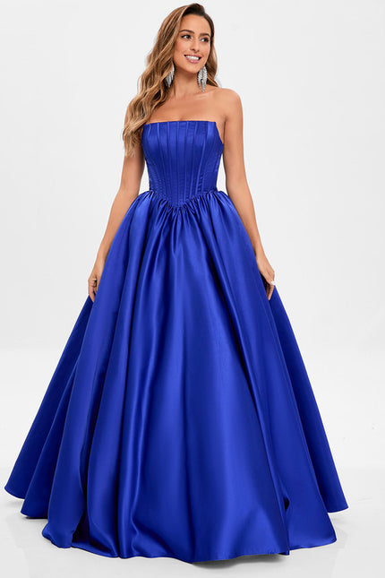 Robe Chic Satinée Royale - gallery 1