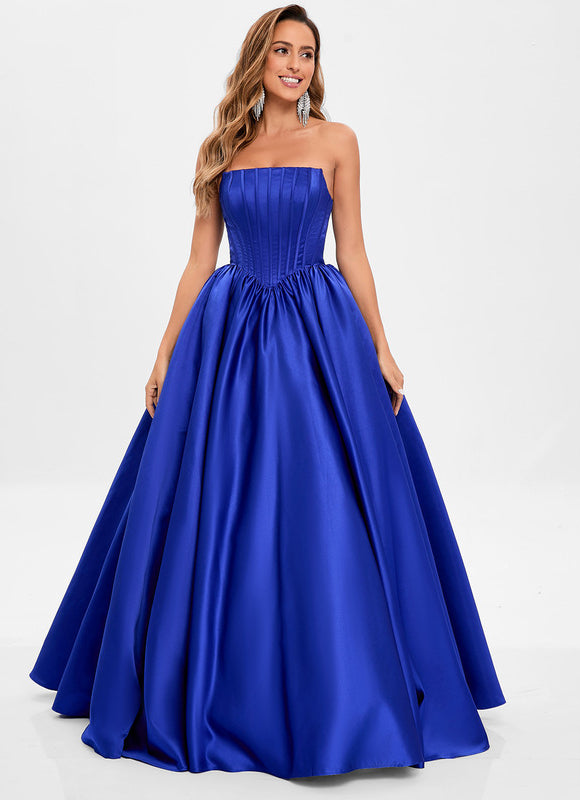 Robe Chic Satinée Royale - gallery 1