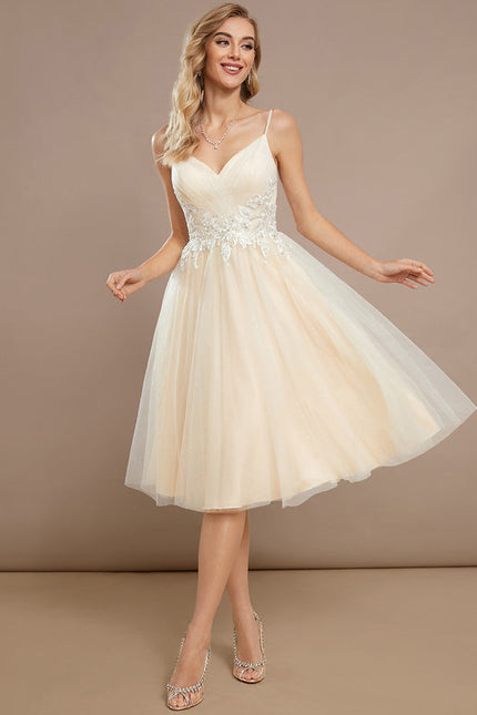 Robe Chic Tulle Crème - gallery 3