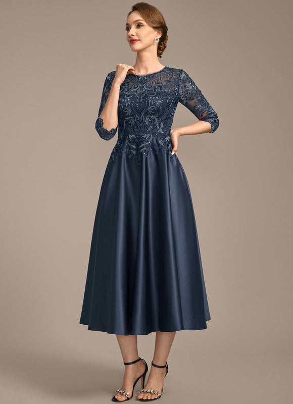 Robe Chic Satin Somptueux - gallery 4