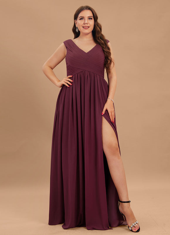 Robe Chic Violet Élégant - gallery 4