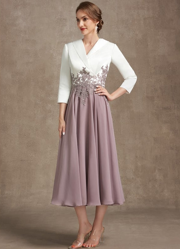 Robe Chic Satinette Éclipse - gallery 3