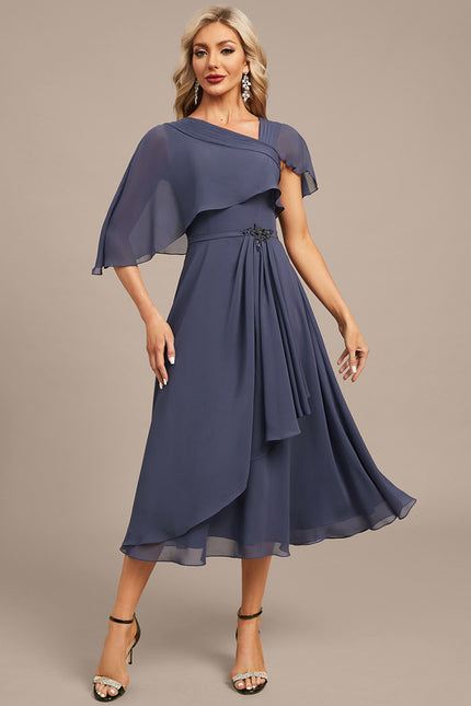 Robe Chic Élegante Ondulée - gallery 4