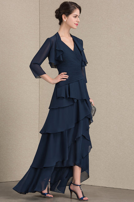 Robe Chic Couture Grise - gallery 1