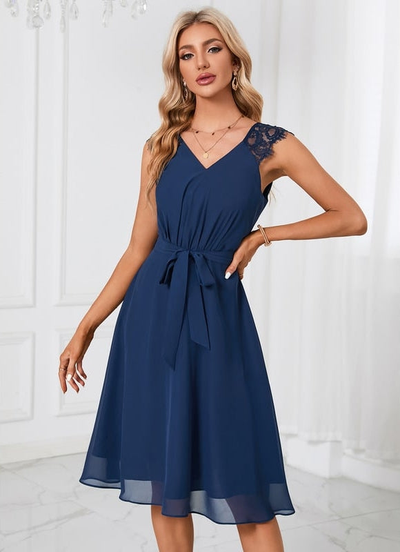 Robe Chic Midi Évasée - gallery 4