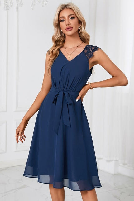 Robe Chic Midi Évasée - gallery 4