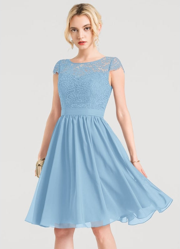 Robe Chic Chiffon Éclatante - gallery 5