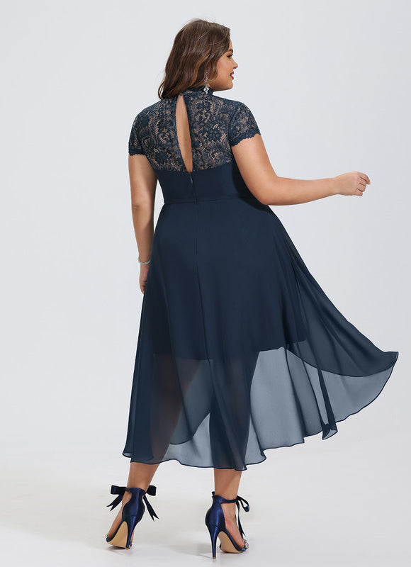 Robe Chic Fluide Bleu - gallery 5