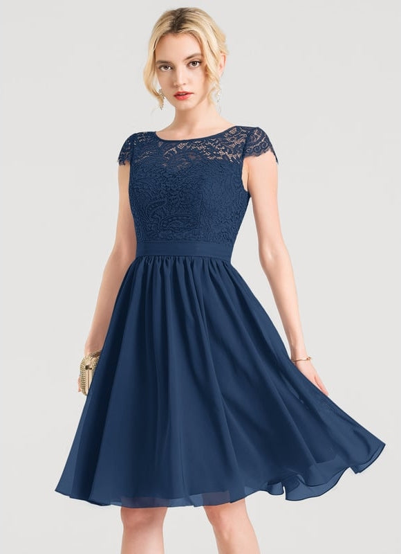 Robe Chic Chiffon Éclatante - gallery 6