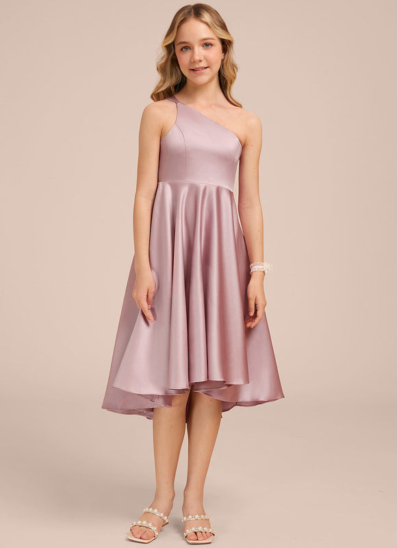 Robe Chic Satin Lilas - gallery 2