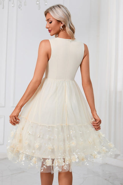 Robe Chic Fleurie V Midi - gallery 3