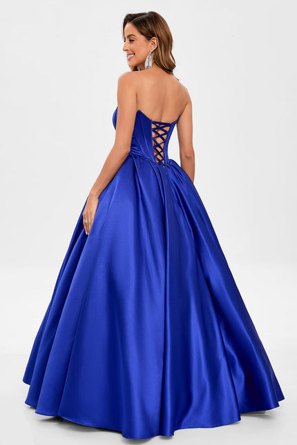 Robe Chic Satinée Royale - gallery 5