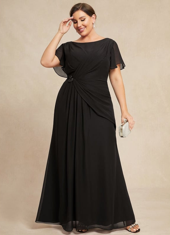 Robe Chic Chic Élégance Noir - gallery 7