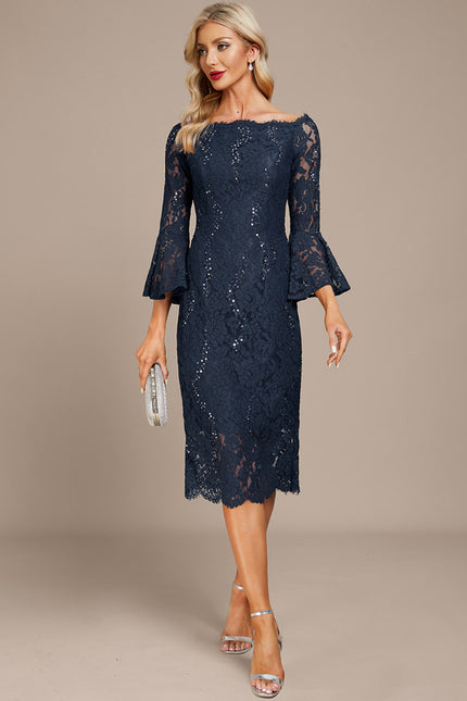 Robe Chic Chic Dentelle Étoilée - gallery 2