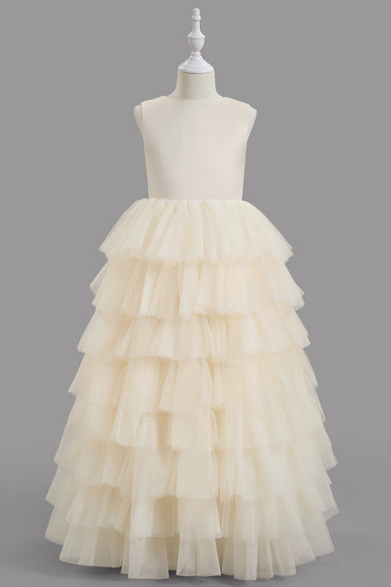 Robe Chic Princesse Tulle Écru - gallery 1